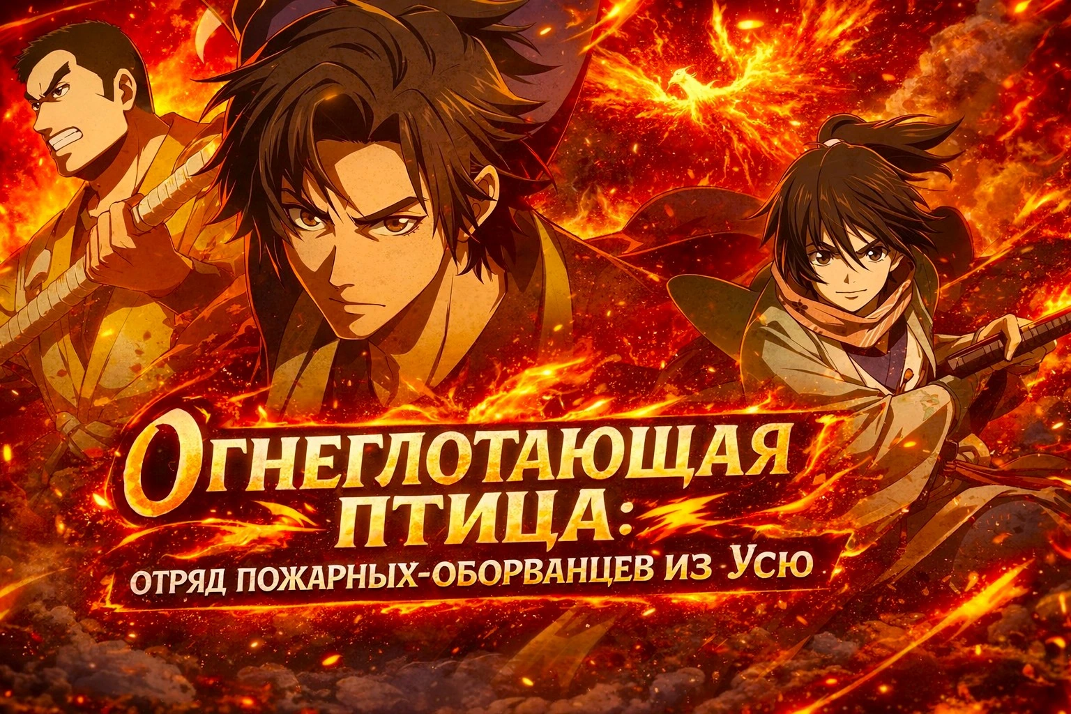 Огнеглотающая Птица Отряд пожарных оборванцев из Усю